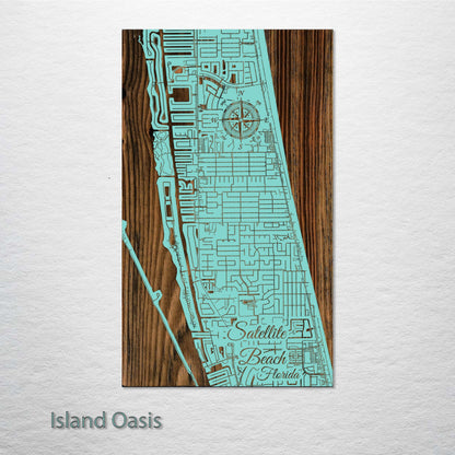 Satellite Beach, Florida Street Map