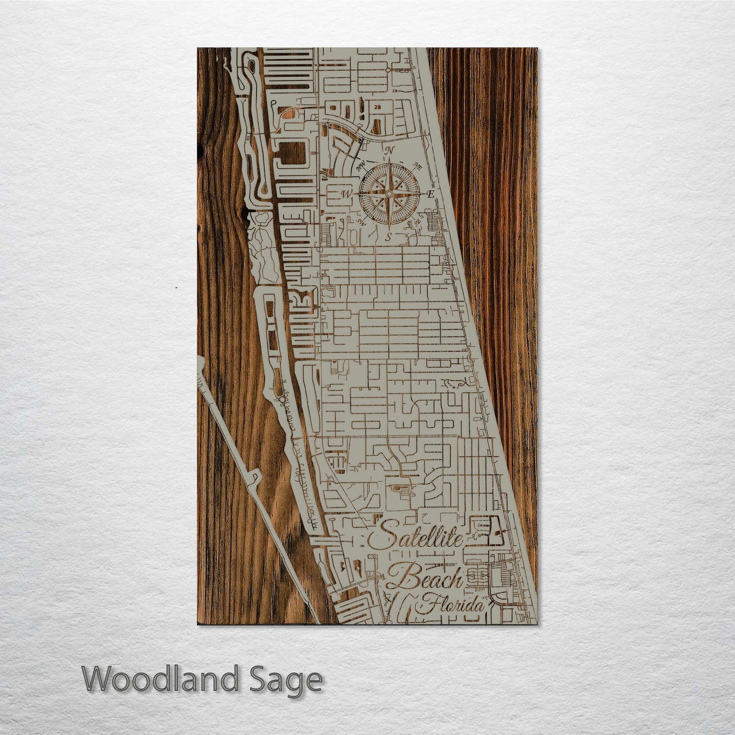 Satellite Beach, Florida Street Map