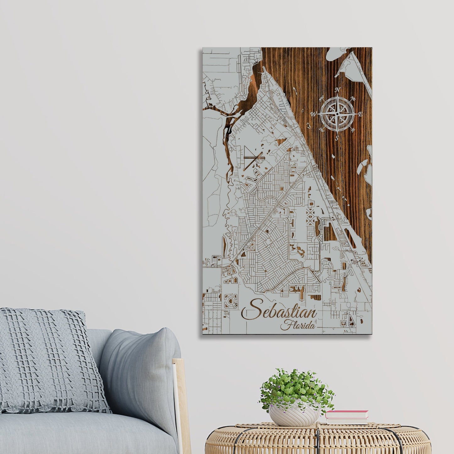 Sebastian, Florida Street Map