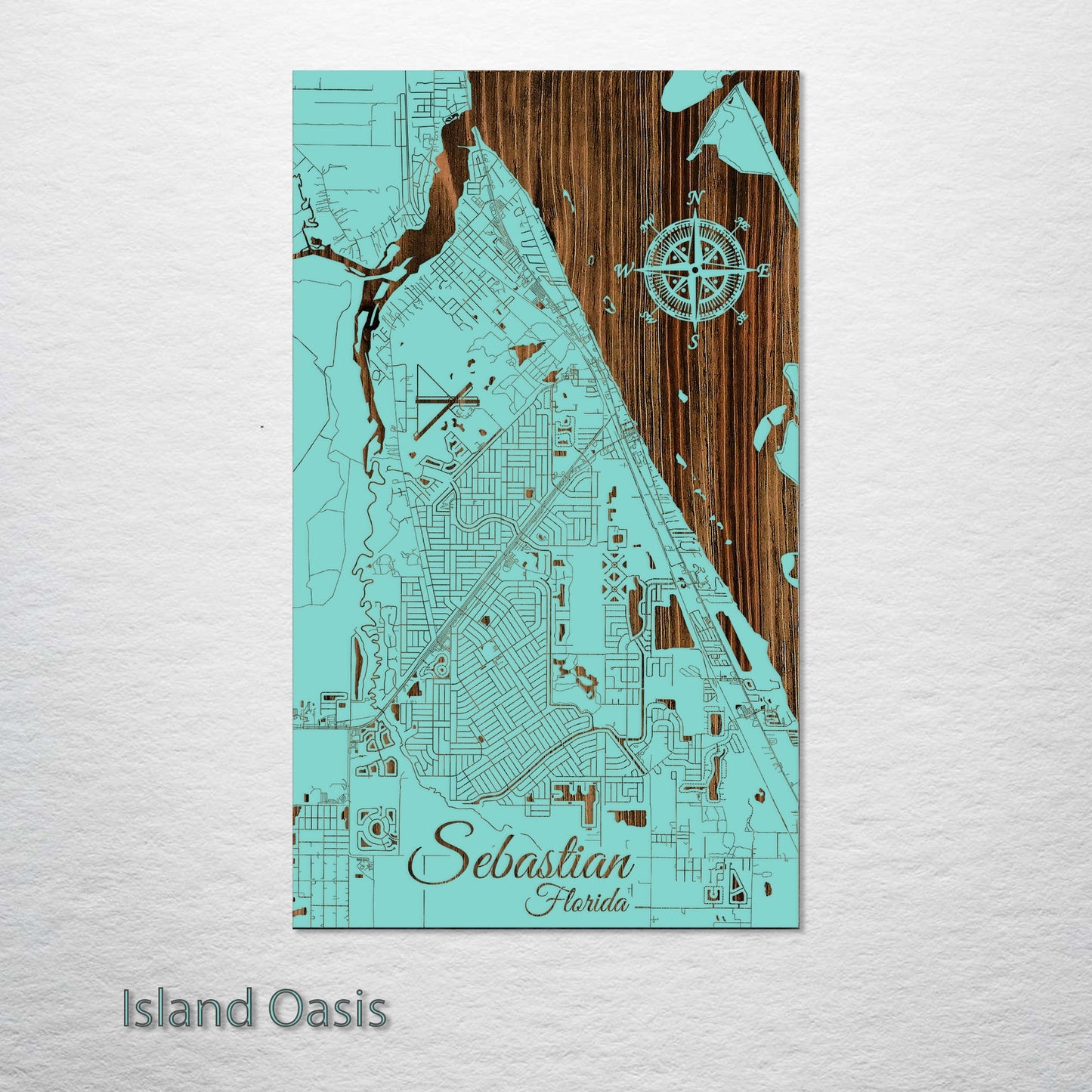 Sebastian, Florida Street Map