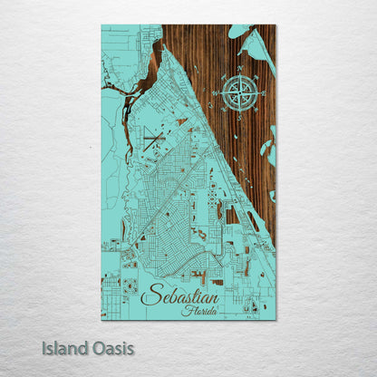 Sebastian, Florida Street Map