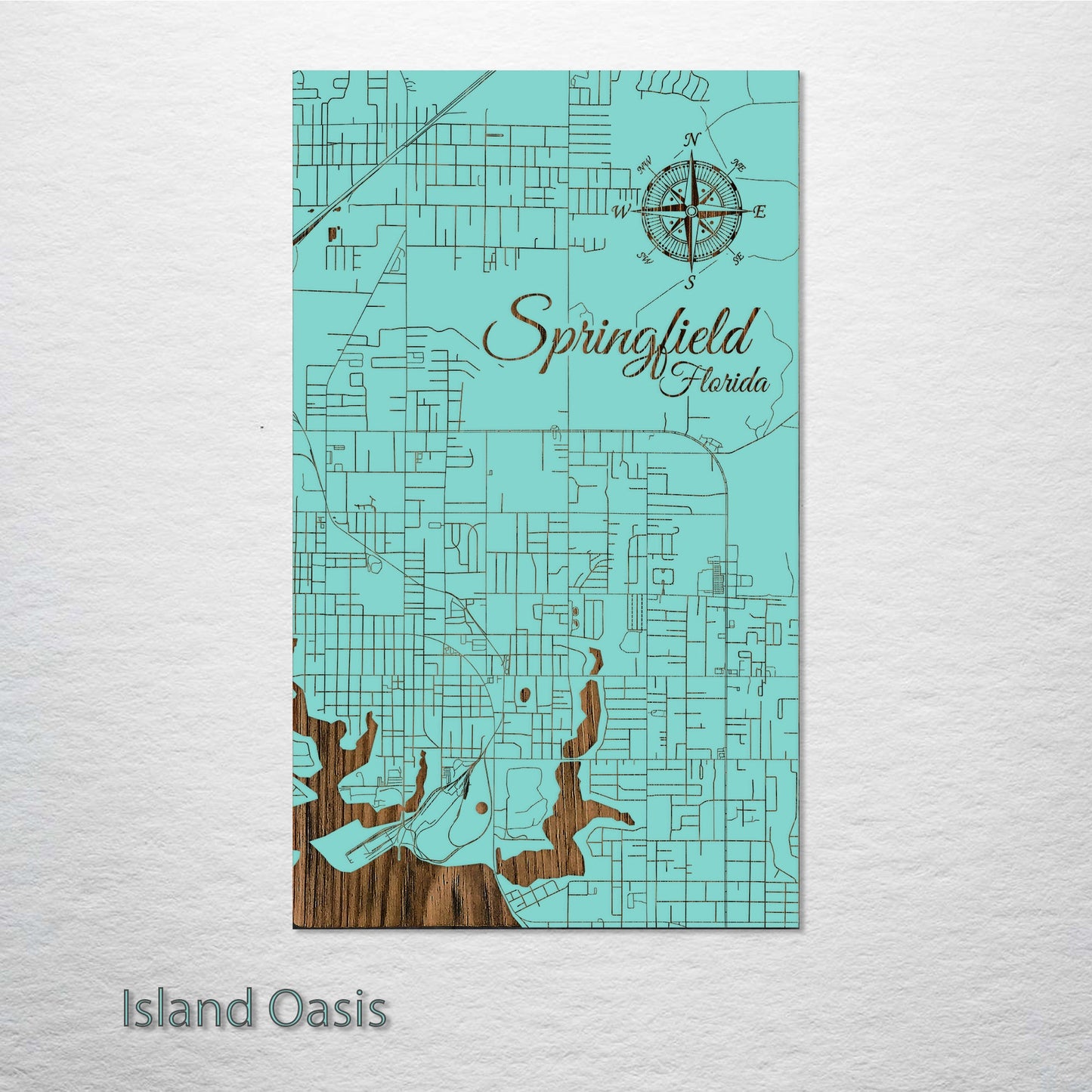 Springfield, Florida Street Map