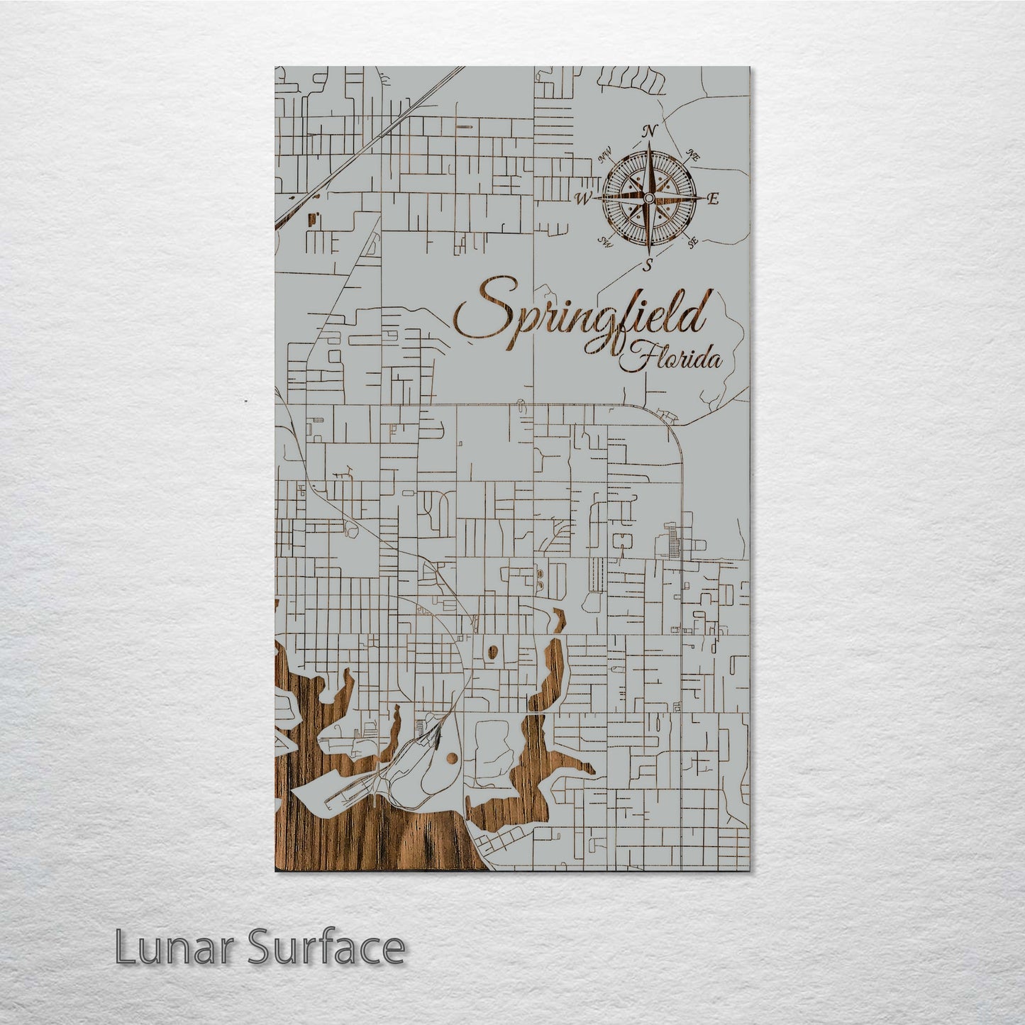 Springfield, Florida Street Map