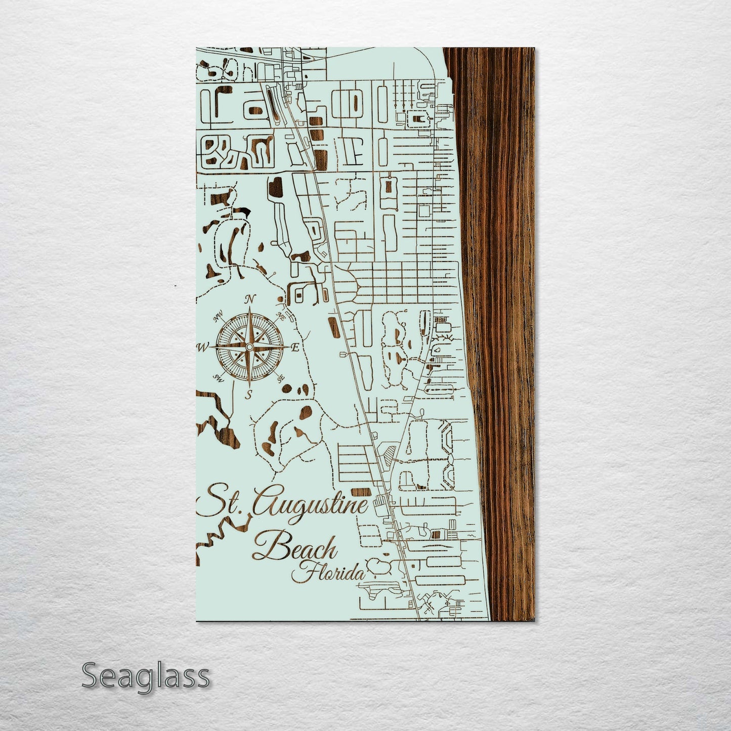 St. Augustine Beach, Florida Street Map