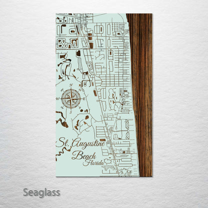 St. Augustine Beach, Florida Street Map