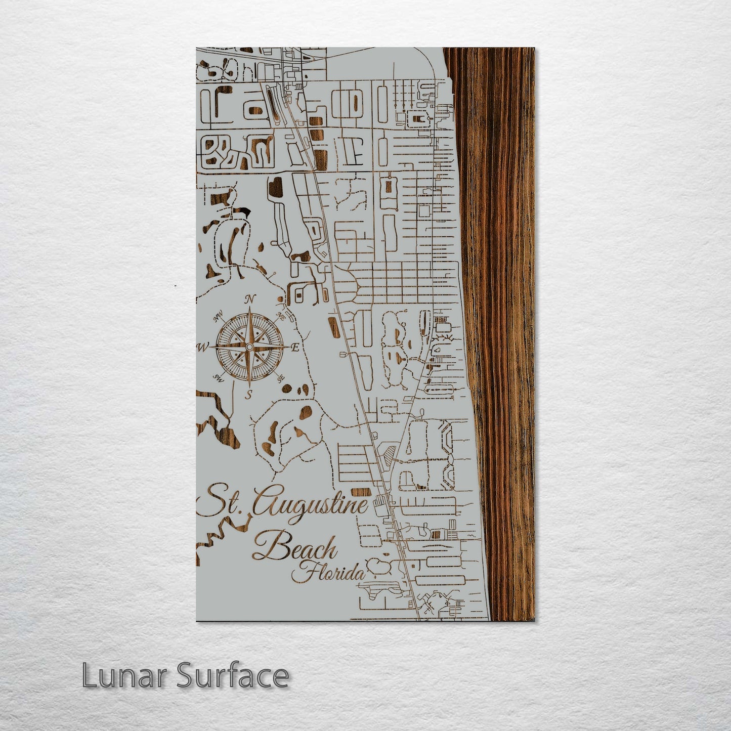 St. Augustine Beach, Florida Street Map