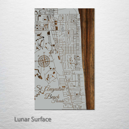 St. Augustine Beach, Florida Street Map