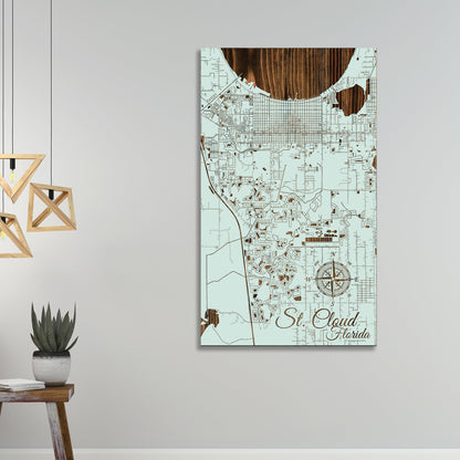 St. Cloud, Florida Street Map