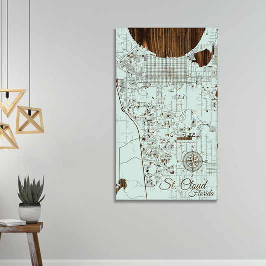 St. Cloud, Florida Street Map