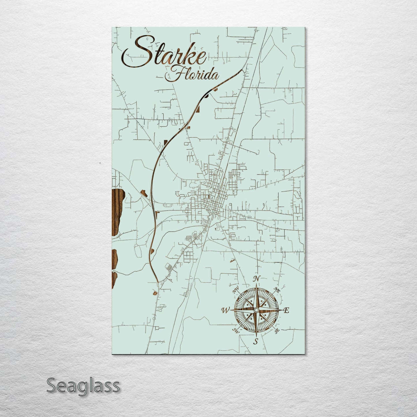 Starke, Florida Street Map