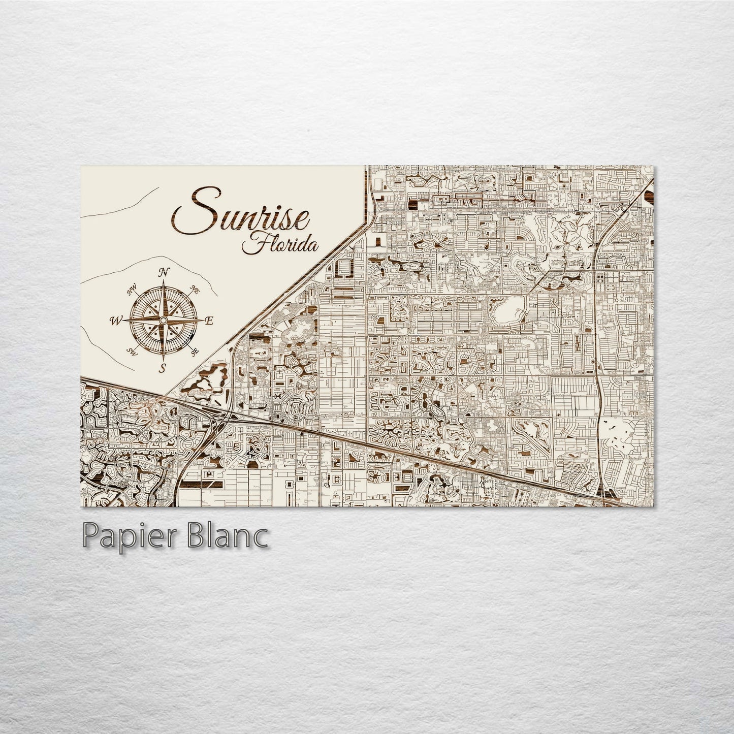 Sunrise, Florida Street Map