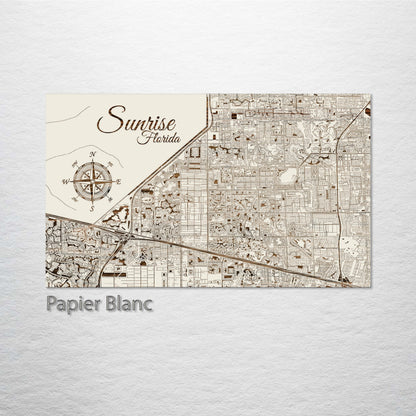 Sunrise, Florida Street Map