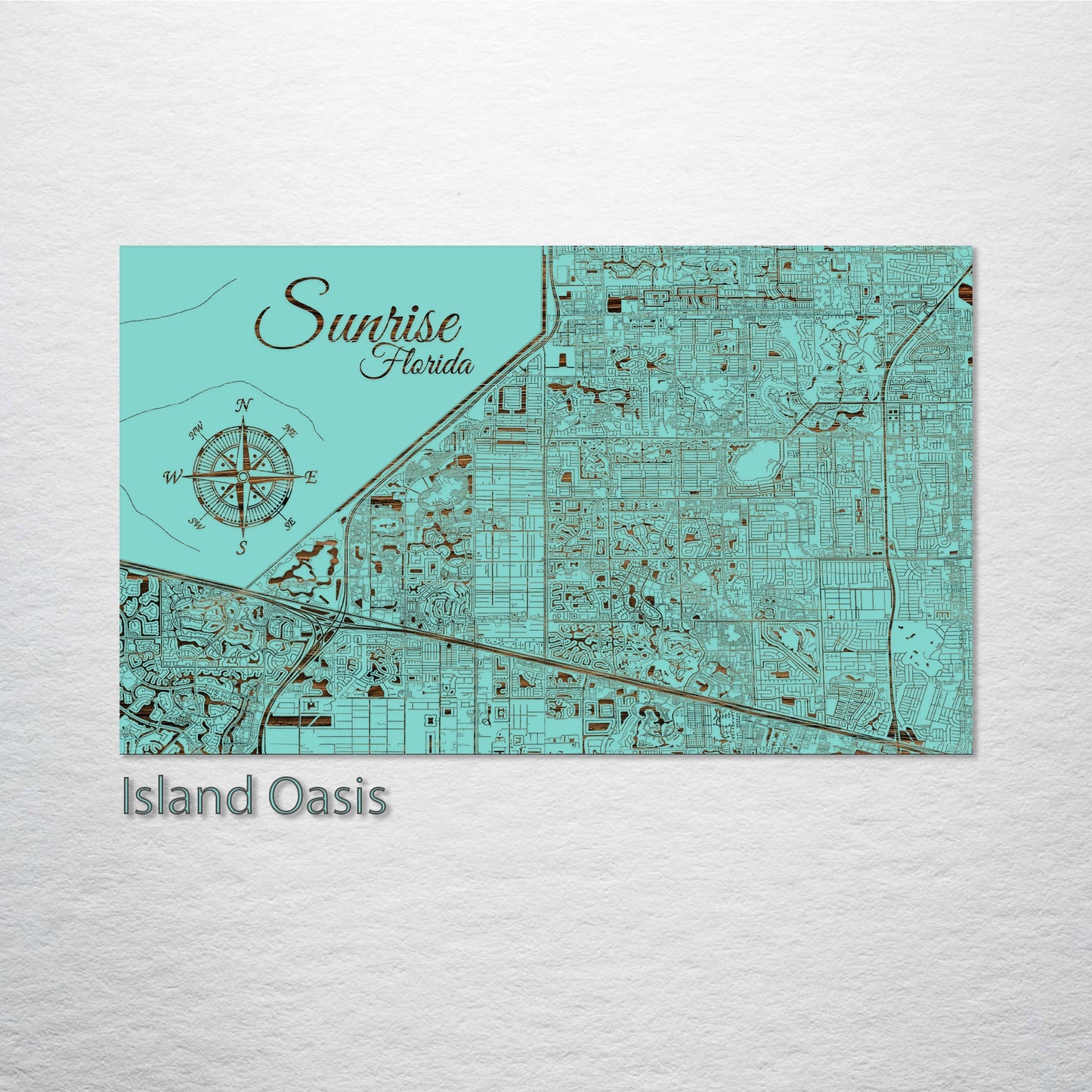 Sunrise, Florida Street Map