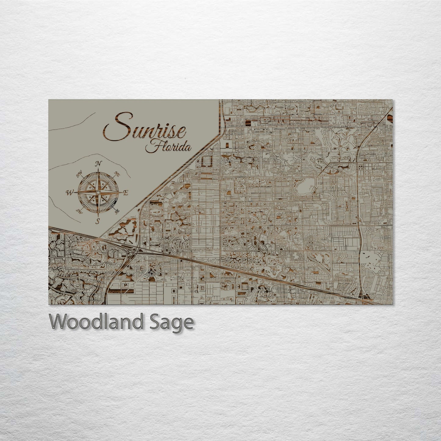 Sunrise, Florida Street Map