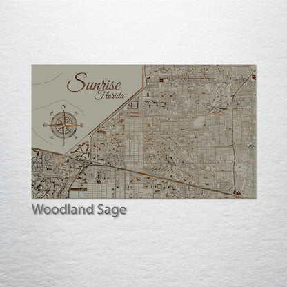 Sunrise, Florida Street Map