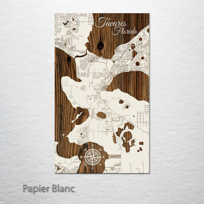 Tavares, Florida Street Map