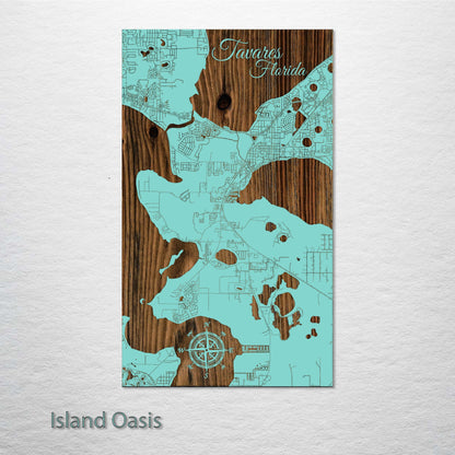 Tavares, Florida Street Map