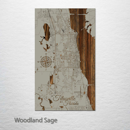 Titusville, Florida Street Map