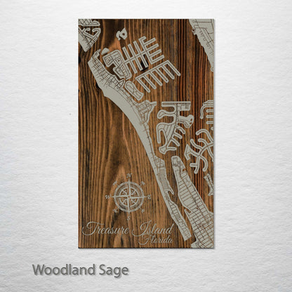 Treasure Island, Florida Street Map