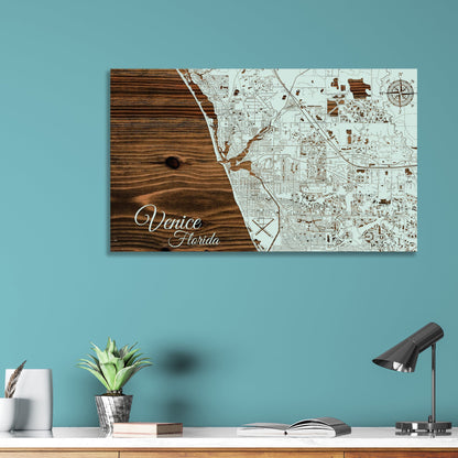 Venice, Florida Street Map