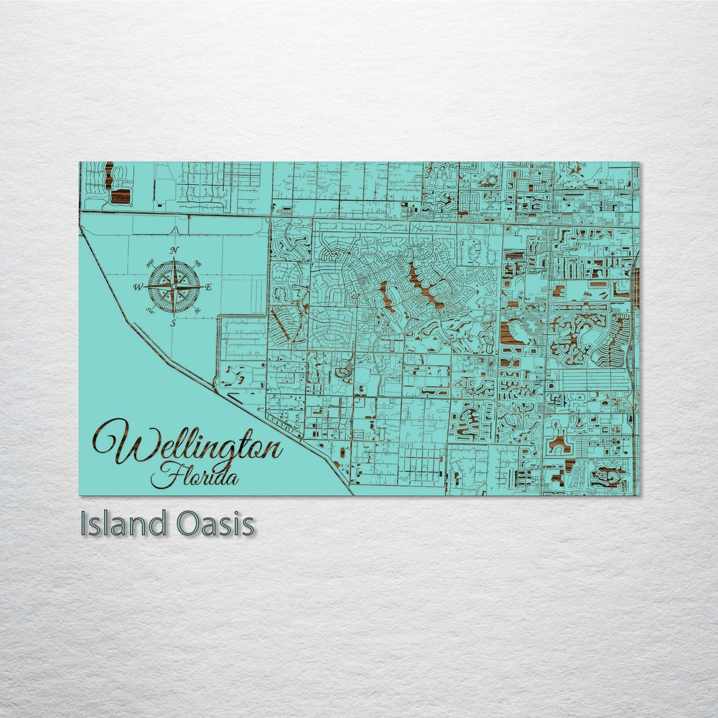 Wellington, Florida Street Map