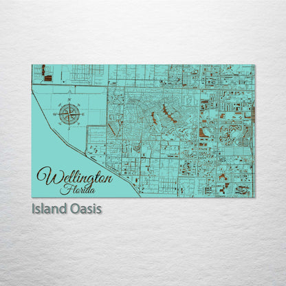 Wellington, Florida Street Map