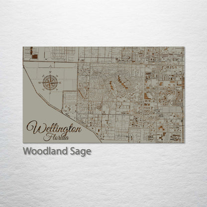 Wellington, Florida Street Map