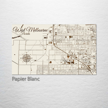 West Melbourne, Florida Street Map