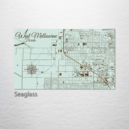 West Melbourne, Florida Street Map