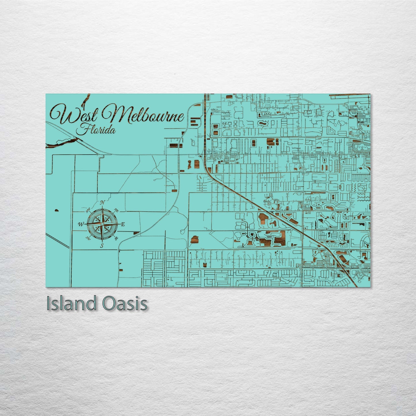 West Melbourne, Florida Street Map