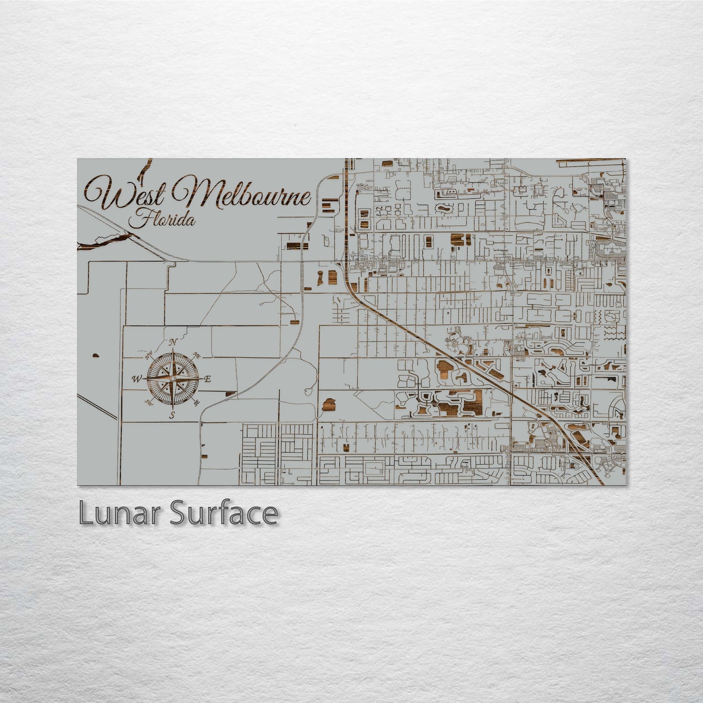 West Melbourne, Florida Street Map