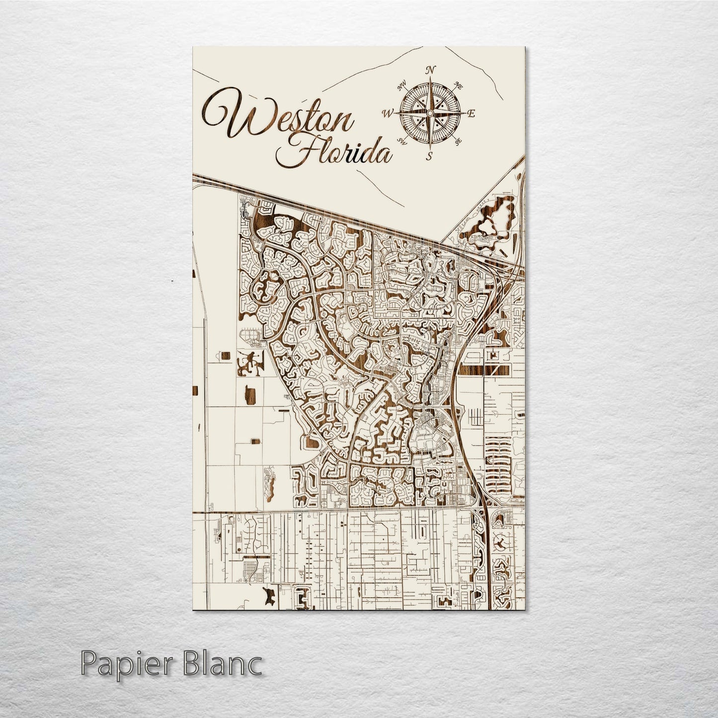 Weston, Florida Street Map