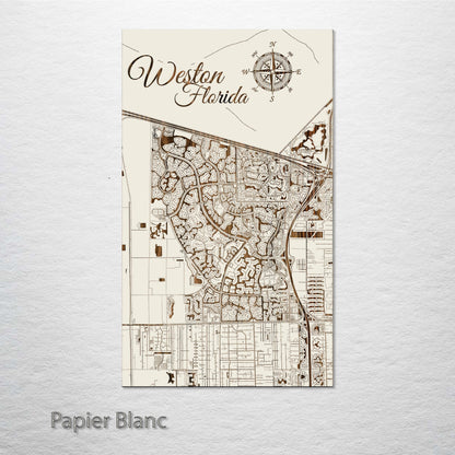 Weston, Florida Street Map