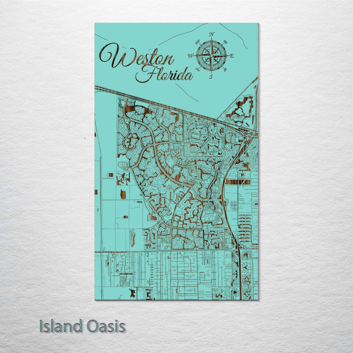 Weston, Florida Street Map