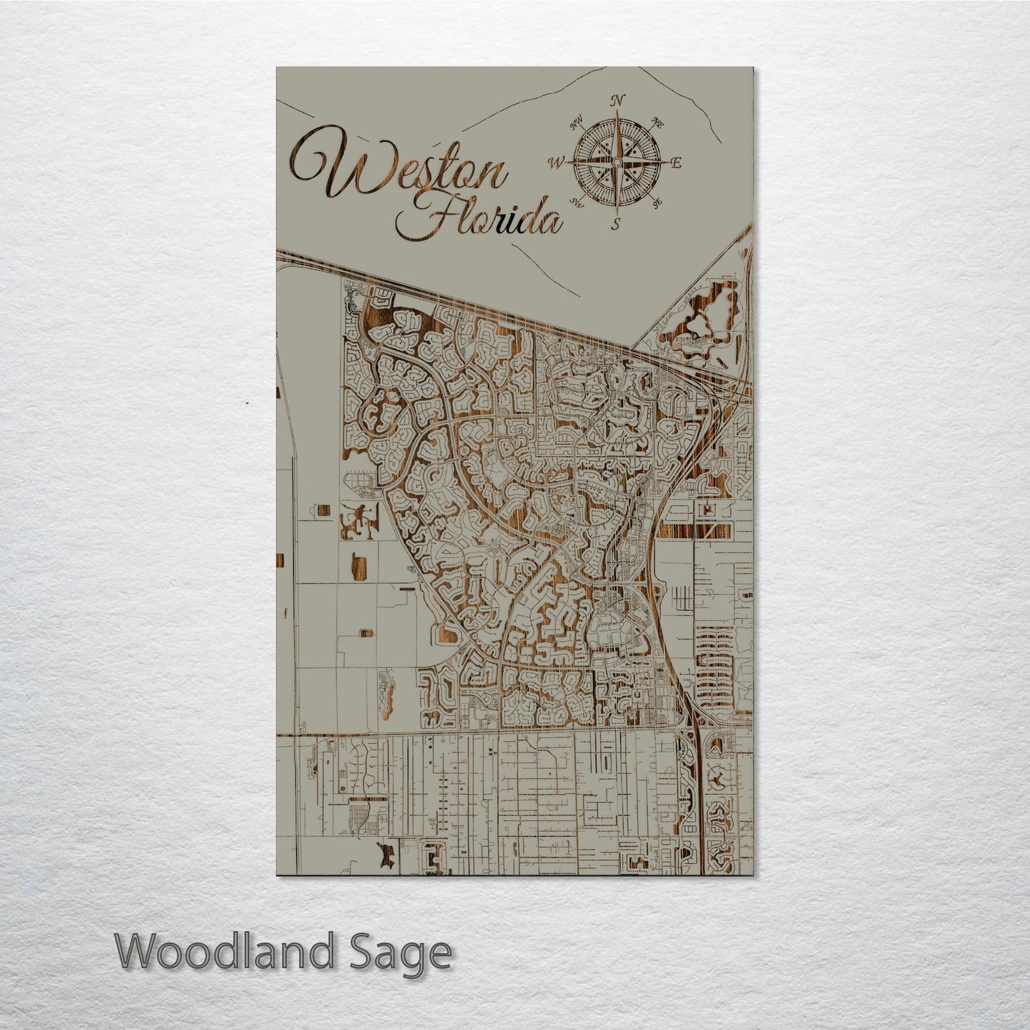 Weston, Florida Street Map