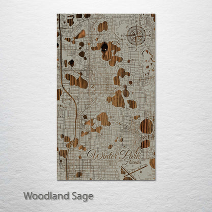 Winter Park, Florida Street Map