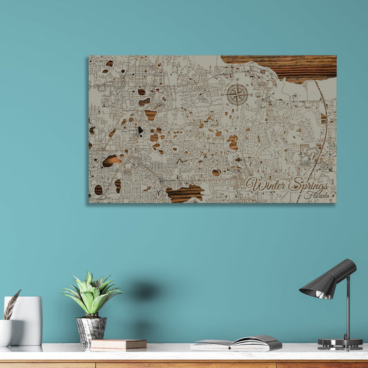 Winter Springs, Florida Street Map