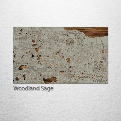 Winter Springs, Florida Street Map