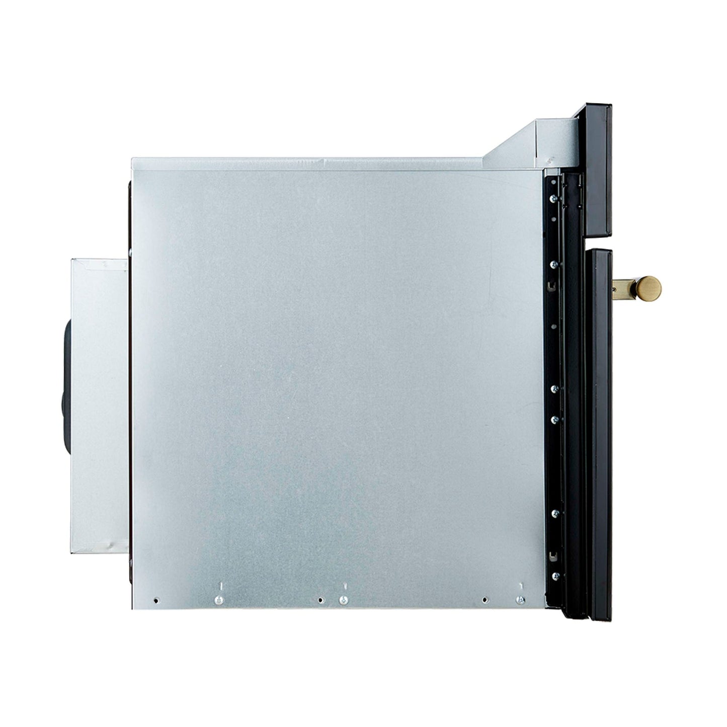 FORNO Oliena Espresso Black 30 Inch 1750 Watt Compact Oven & 1000 Watt Microwave, 1.6 cu. ft.