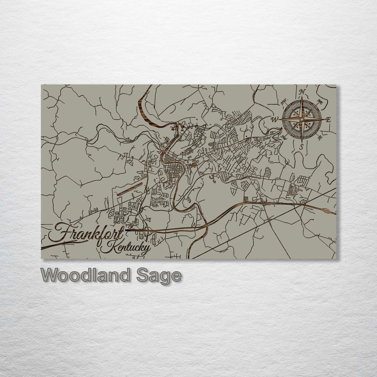 Frankfort, Kentucky Street Map