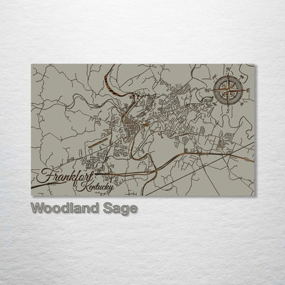 Frankfort, Kentucky Street Map