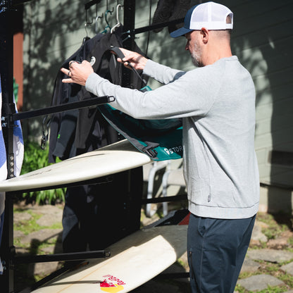 G-Surf PRO | Holds 8 Boards and Gear | Indoor-Outdoor