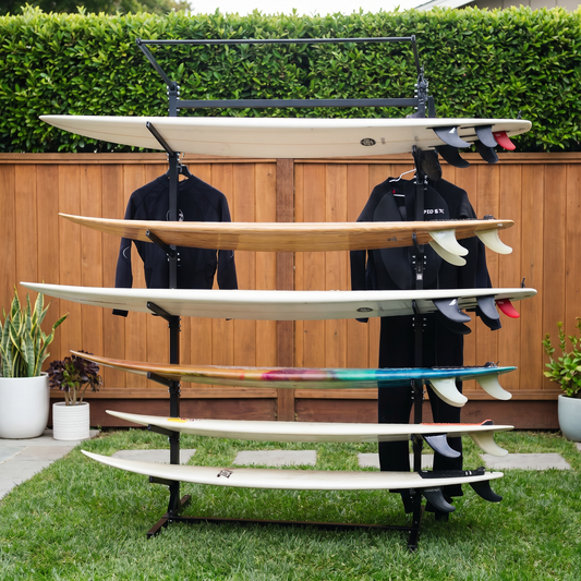 G-Surf PRO | Holds 8 Boards and Gear | Indoor-Outdoor