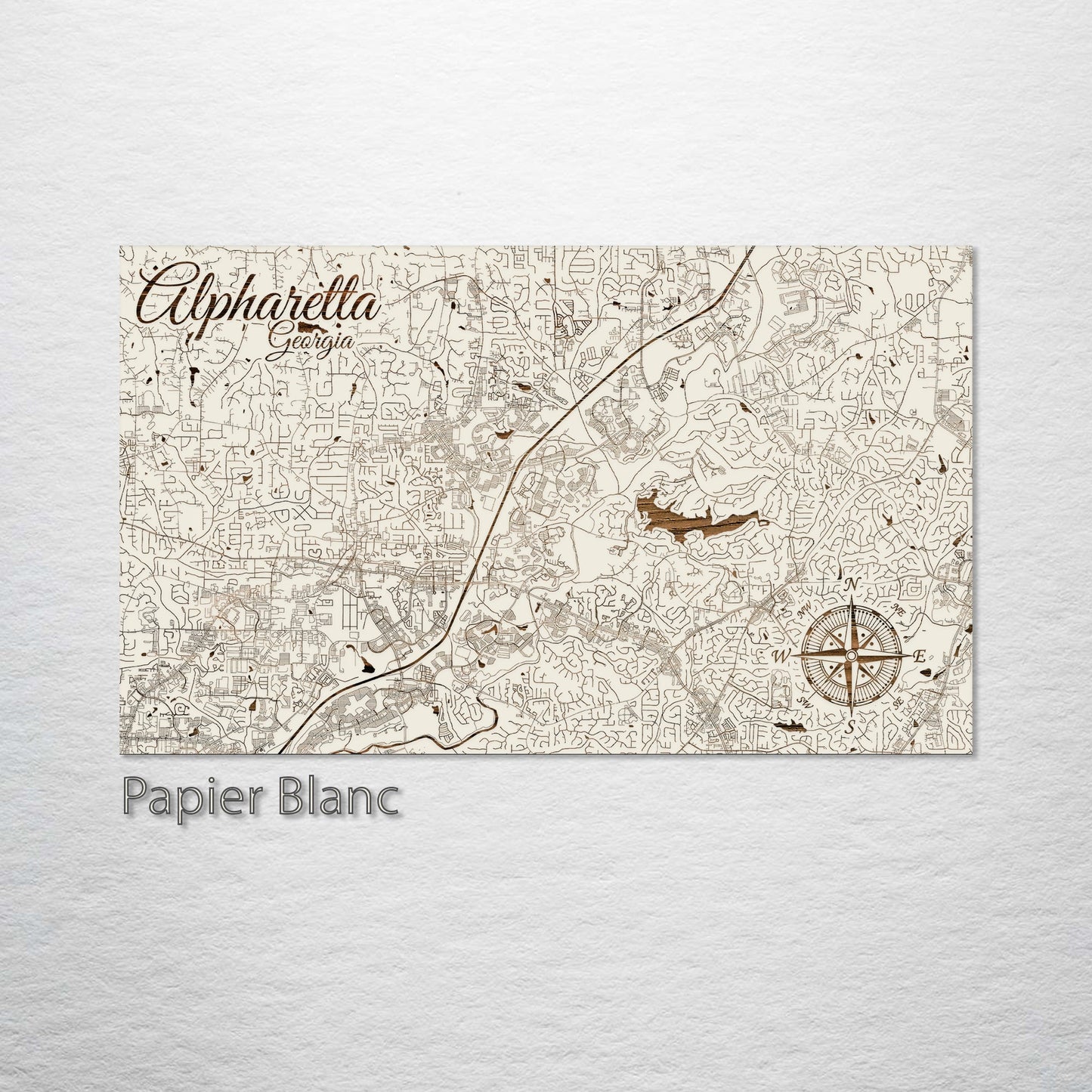 Alpharetta, Georgia Street Map