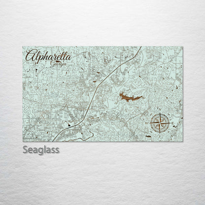 Alpharetta, Georgia Street Map