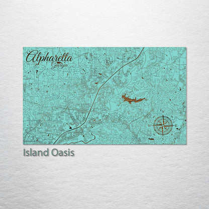 Alpharetta, Georgia Street Map