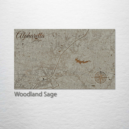 Alpharetta, Georgia Street Map