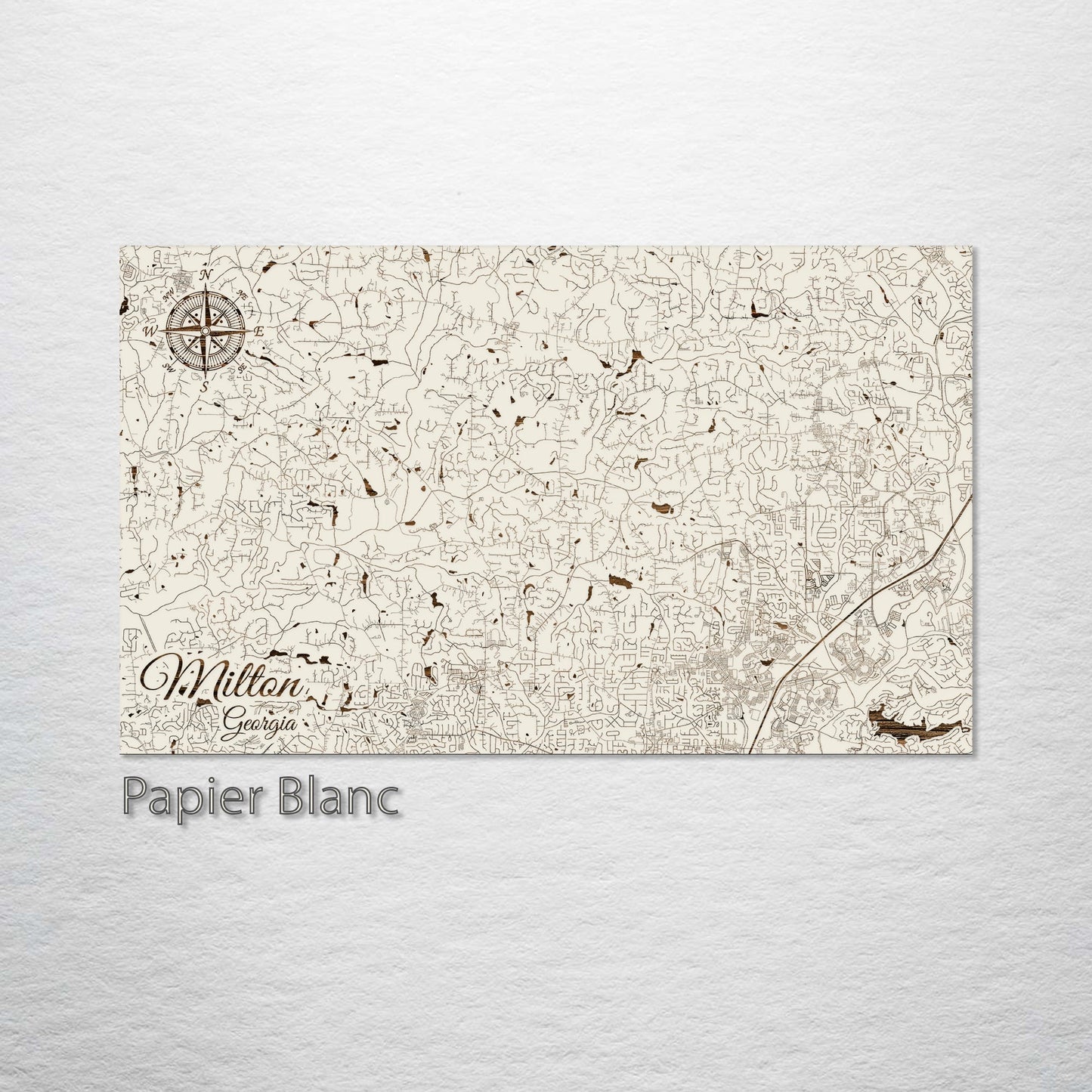 Milton, Georgia Street Map