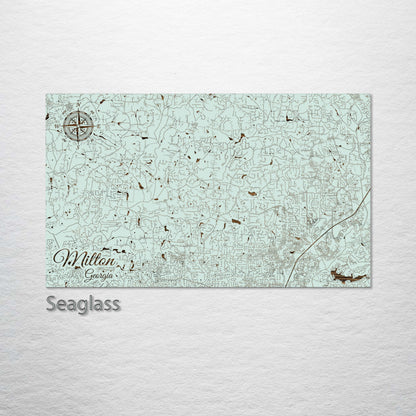 Milton, Georgia Street Map