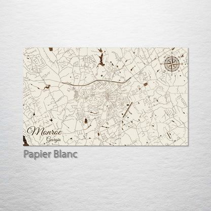 Monroe, Georgia Street Map